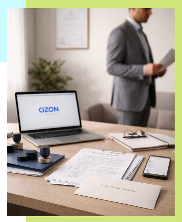 Отказное письмо для Ozon в Котельниках от 3716 р. | Сертэкс
